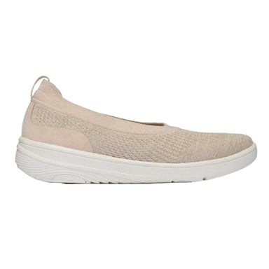 Fit Flop Womens/Ladies Knitted Ballet Flats (Beige)