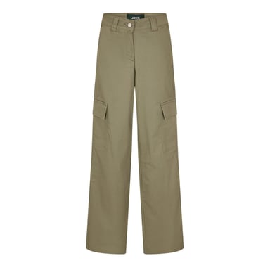 JJXX Womens/Ladies Straight Cargo Trousers (Dusty Olive)