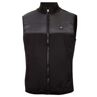 Calvin Klein Mens Performance Hybrid Golf Gilet (Black)
