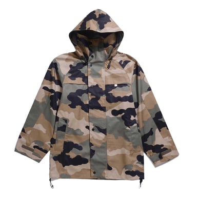 Farah Mens Camouflage Parka (Vintage Green)