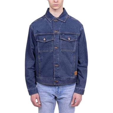 Timberland Mens Solid Regular Denim Jacket (Indigo Blue)