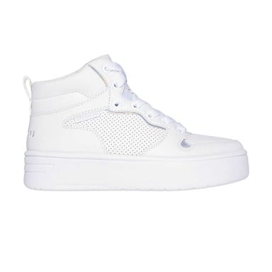 Skechers Childrens/Kids Court High Top Trainers (White)