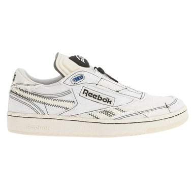 Reebok Mens Club C 85 Trainers (White/Black)
