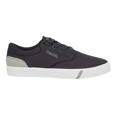 Bench Mens Briscoe Canvas Flat Trainers (Navy)