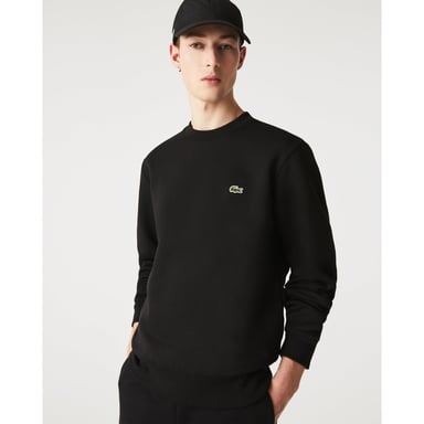 Lacoste Merk Logo Effen Zwarte Trui
