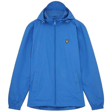 Lyle & Scott Mens Water Resistant Hooded Jacket (Blue)
