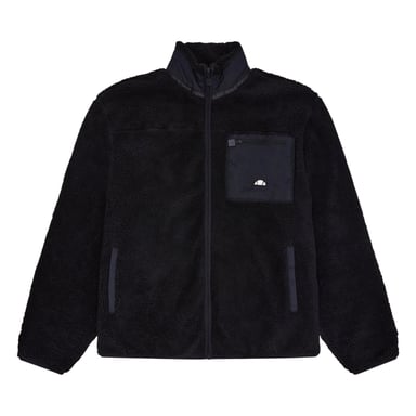 Ellesse Mens Vit Tech Fleece Tracksuit Top (Black)