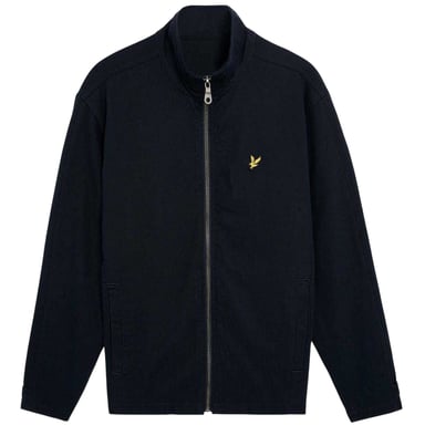 Lyle & Scott Mens Twill High-Neck Jacket (Blue)