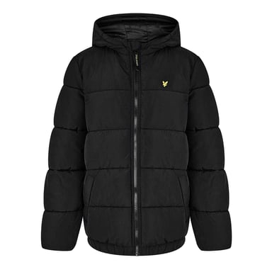 Lyle & Scott Childrens/Kids Quilted Puffer Jacket (Black)