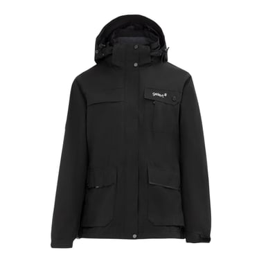 Gelert Womens/Ladies Windproof 3 in 1 Waterproof Jacket (Black)