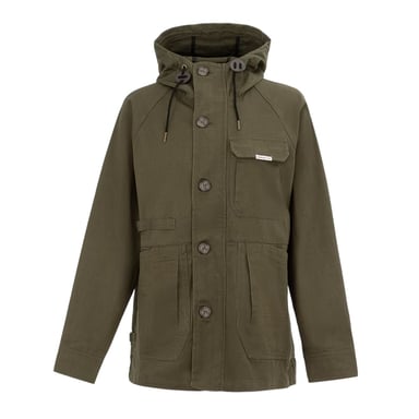 SoulCal Womens/Ladies Cotton Parka (Khaki Green)