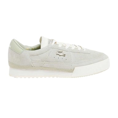 Lacoste Womens/Ladies Aura Suede Trainers (Khaki Green)