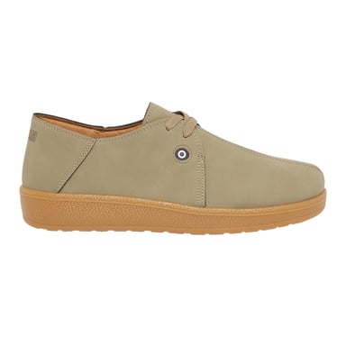 Lambretta Mens Logo Platform Trainers (Sand)