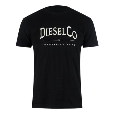 Diesel Mens Industries Premium Cotton T-Shirt (Black)