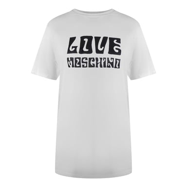Love Moschino Womens/Ladies Bold Logo T-Shirt (White)