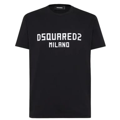 DSquared2 Mens Milano Cotton T-Shirt (Black)