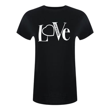 Love Moschino Womens/Ladies Cotton T-Shirt (Black)