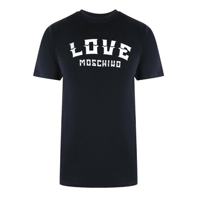 Love Moschino Mens Bold Logo T-Shirt (Black)