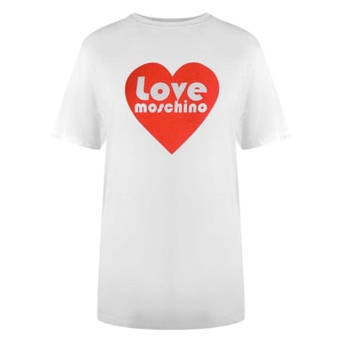Love Moschino Womens/Ladies Cotton T-Shirt (White)