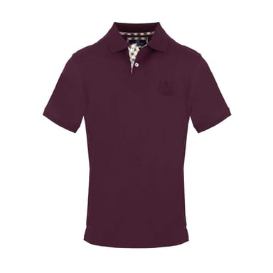 Aquascutum Mens Cotton Polo Shirt (Red)