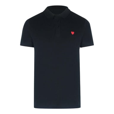 Love Moschino Mens Cotton Polo Shirt (Black)