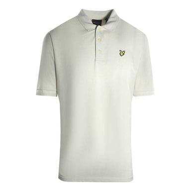 Lyle & Scott Mens Tipped Textured Polo Shirt (Light Mist)