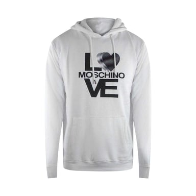 Love Moschino Womens/Ladies Love Bold Logo Hoodie (White)