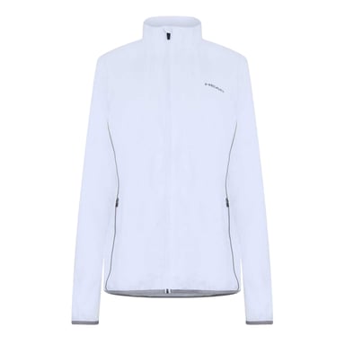 Head Womens/Ladies Club Logo Full Zip Track Jacket (White)