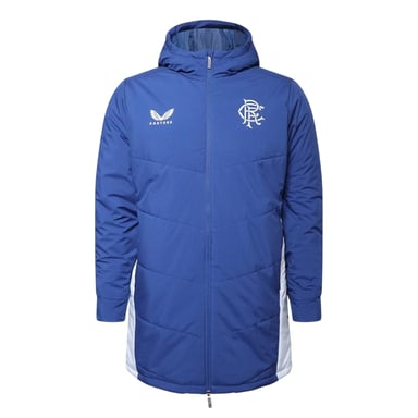 Castore Womens/Ladies Rangers FC Hooded Anorak (Blue/Grey)