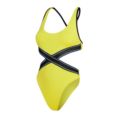 Speedo Womens/Ladies Regular One Piece Swimsuit (Green)