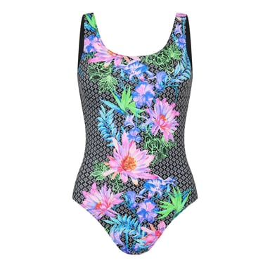 Zoggs Womens/Ladies Mystique Scoopback One Piece Swimsuit (Multicoloured)