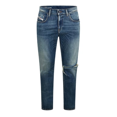 Diesel Mens Strukt Slim Jeans (Blue Denim)