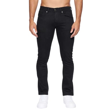 Crosshatch Mens Buraca Slim Jeans (Black)