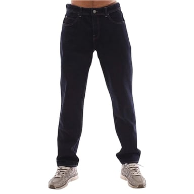 Original Penguin Mens Rinse 5 Pockets Slim Jeans (Dark Indigo)