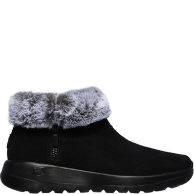 Skechers Vrouwen/dames On The Go Joy Suede Ankle Boots (Zwart/Grijs)
