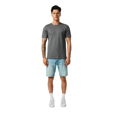 Boss Mens Orange Premium Cotton T-Shirt (Charcoal)