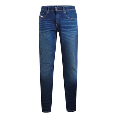 Diesel Mens 2019 D-Strukt Denim Jeans (Dark Blue)