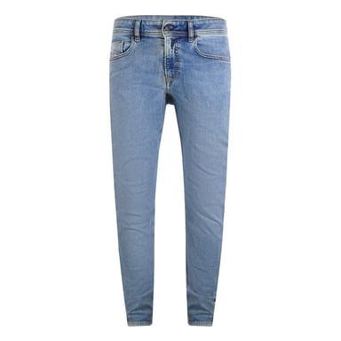 Diesel Mens 1979 Sleeker-R Denim Jeans (Light Blue)