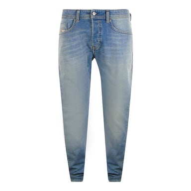 Diesel Mens Buster-X Denim Jeans (Light Blue)