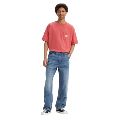 Levis Mens 568 Denim Loose Jeans (Blue)