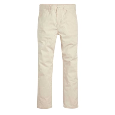 Levis Mens Denim Carpenter Mid Rise Jeans (Ecru)