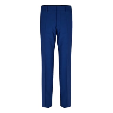 Boss Mens H-Genius Plain Straight Chinos (Navy)