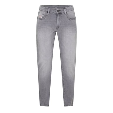 Diesel Mens Denim 5 Pockets Straight Leg Jeans (Grey)