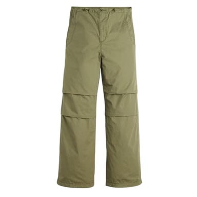 Levis Womens/Ladies Wide Leg Parachute Pants (Deep Lichen Green)