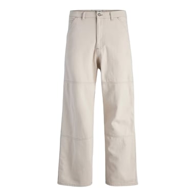 Jack And Jones Mens Owen Wide Leg Trousers (Moonbeam)