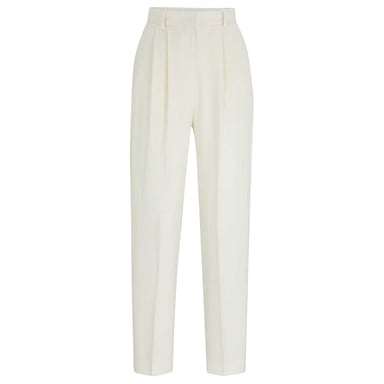 Boss Womens/Ladies Tefike Trousers (White)