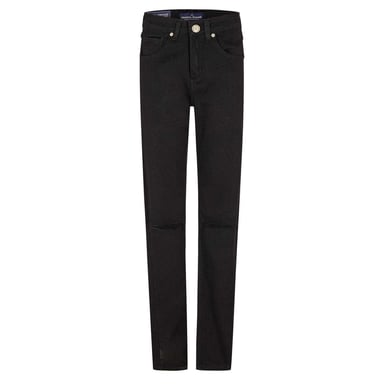 Criminal Damage Mens SOS Ripped Skinny Jeans (Black)