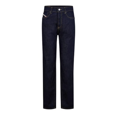 Diesel Mens D-Fining 5 Pockets Straight Jeans (Blue Denim)