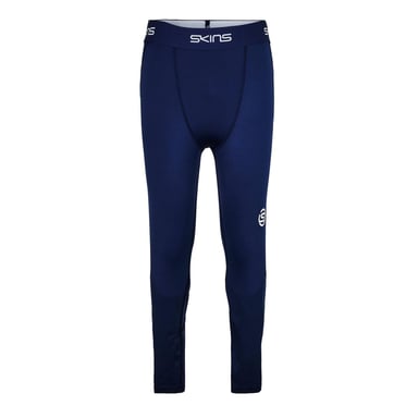 Skins Mens Series-1 Performance Leggings (Blue/White)