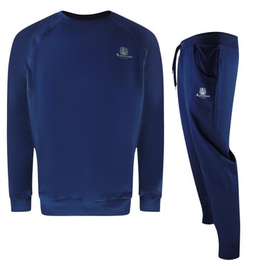 Aquascutum Mens Crest Tracksuit (Navy Blue)